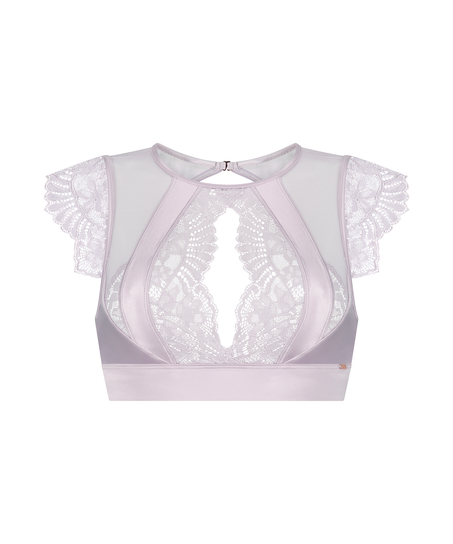 Biustonosz bralette Indigo, Fioletowy