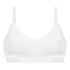 Tr&oacute;jkątny biustonosz bralette Dide, Biały