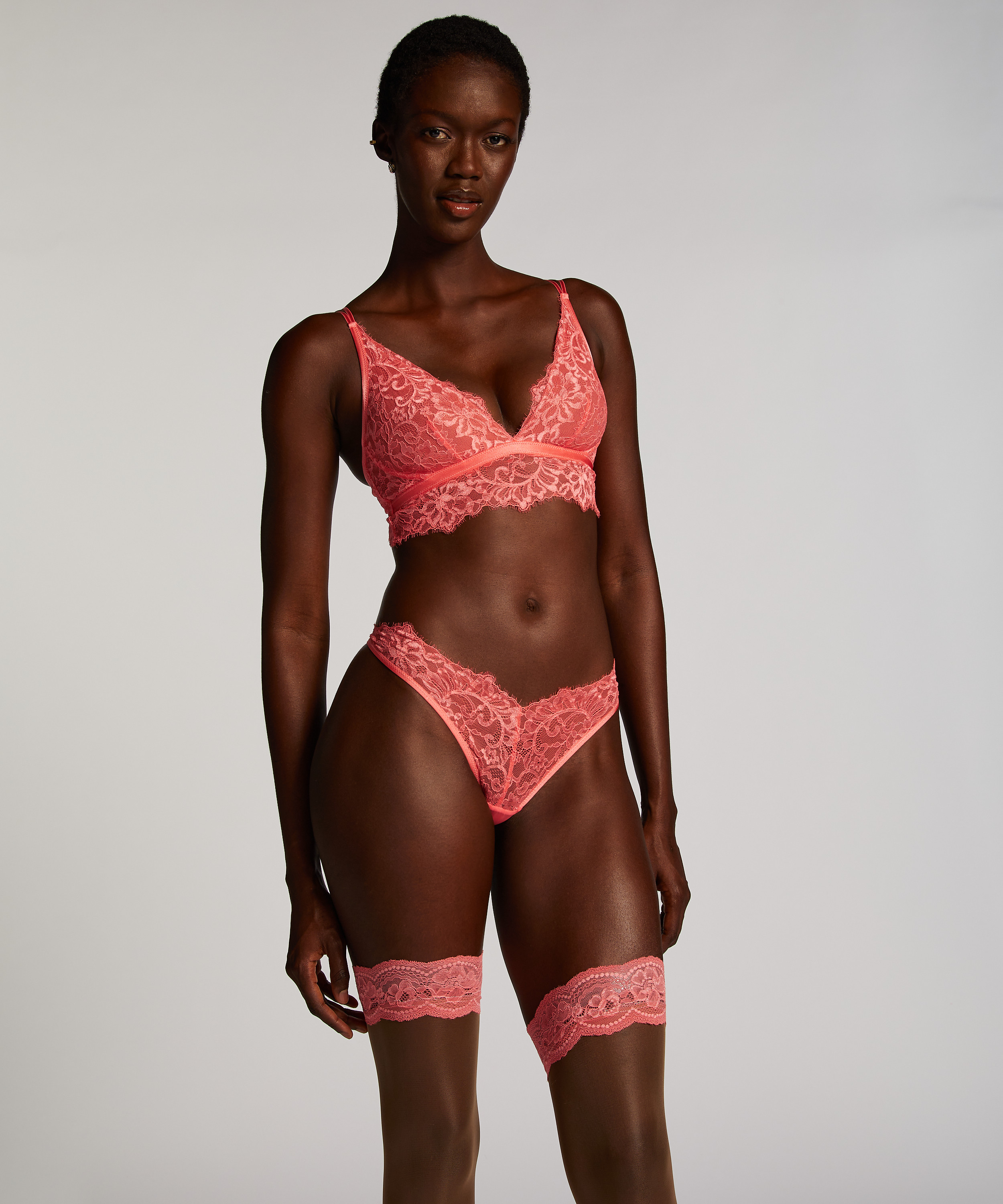 Biustonosz bralette Isabella, R&oacute;żowy, main