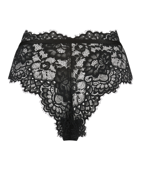 Brazyliany z wysokim wycięciem Marilyn, Czarny