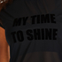 HKMX Time to shine Sports top, Czarny