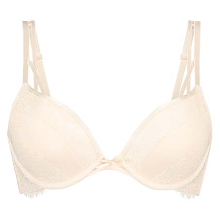 Hilary Padded Push-up Underwired Bra, Beżowy