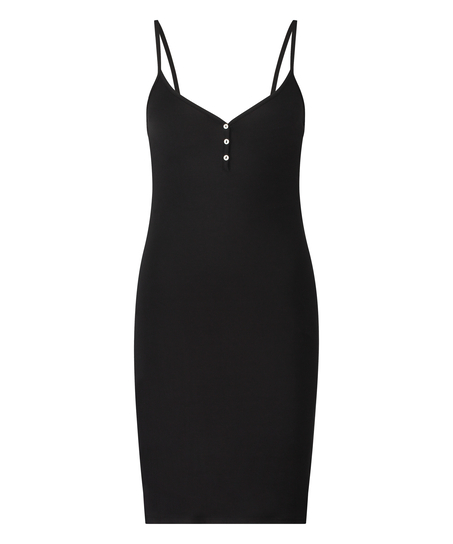 Sukienka Henley, Czarny