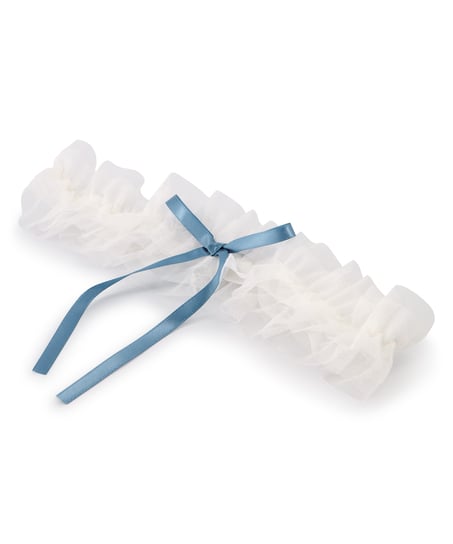 Bridal podwiązki, Biały