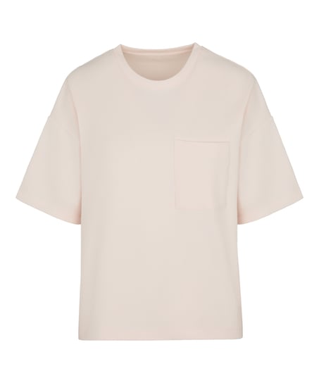 Pyjama Top Waffle, R&oacute;żowy