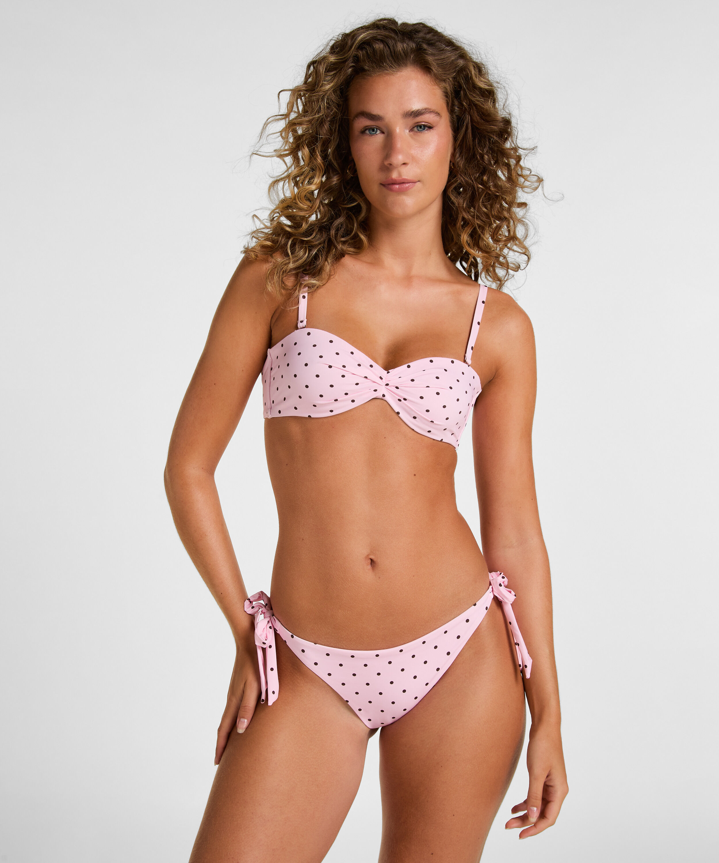 G&oacute;ra od Bikini Bandeau Alicante, R&oacute;żowy