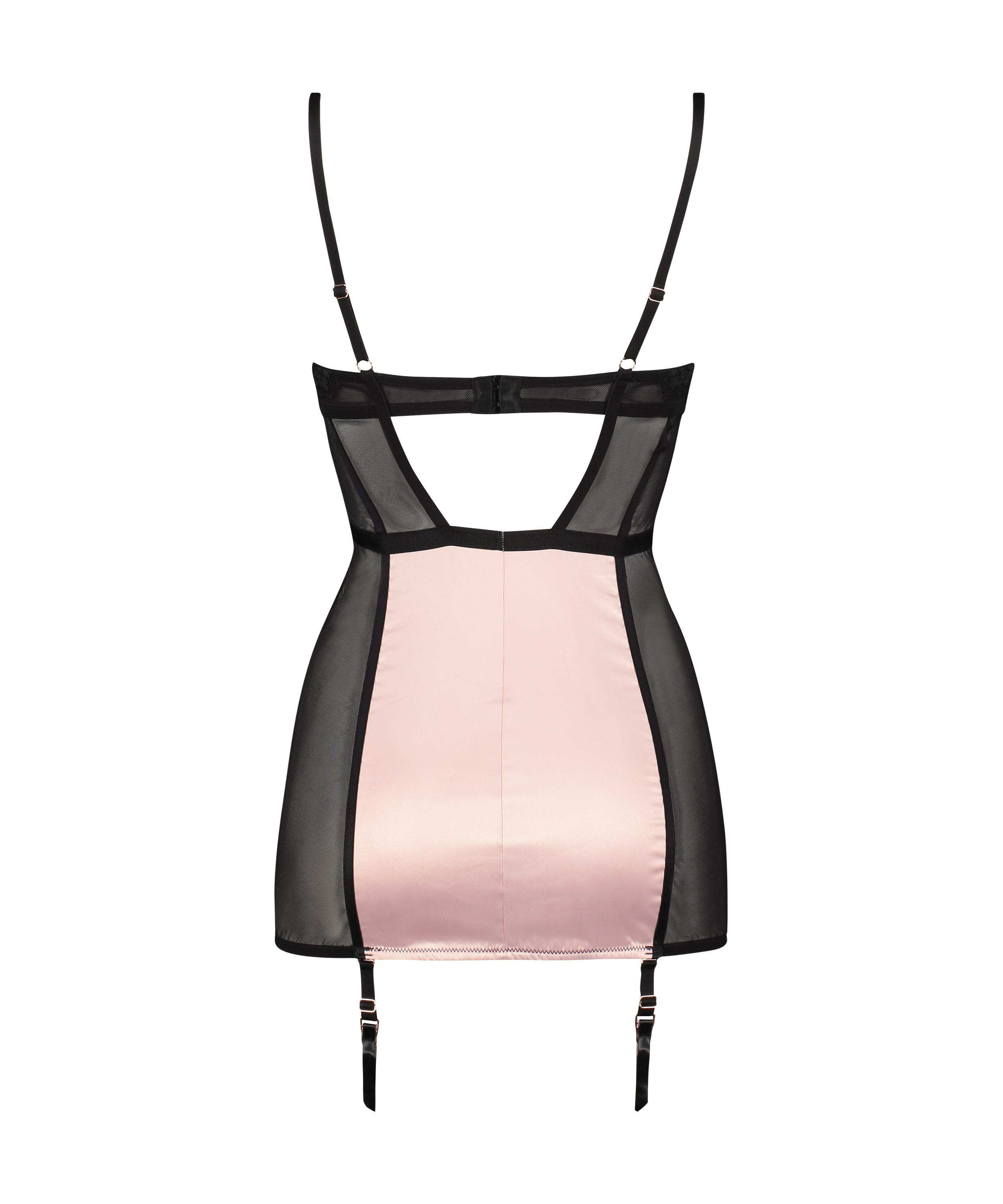 Usztywniona halka z fiszbinami Amelia, Czarny, main