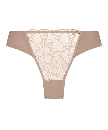 Majtki brazylijskie Anya, Brązowy