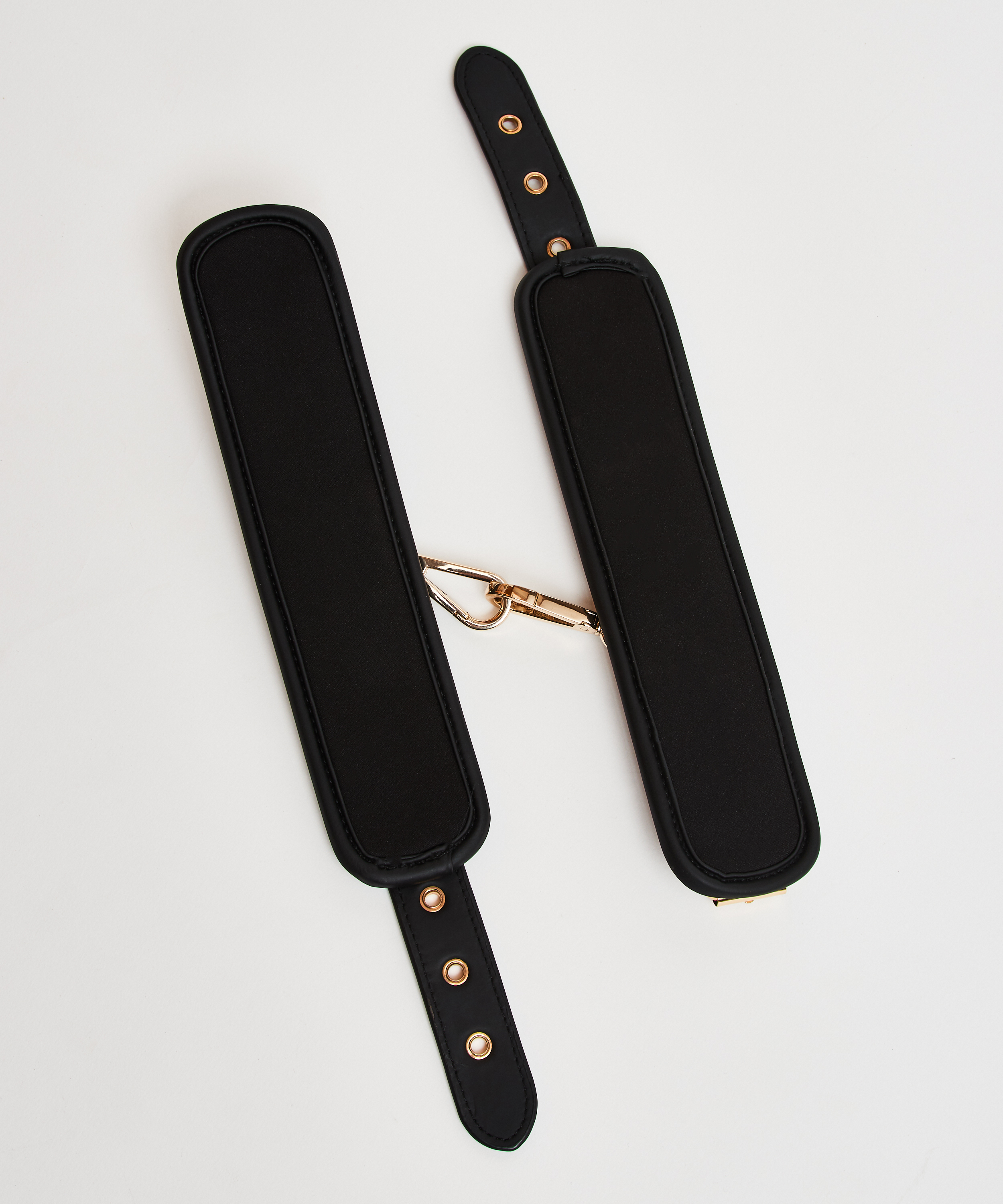 Kajdanki ze wzorem skóry węża, Czarny, main