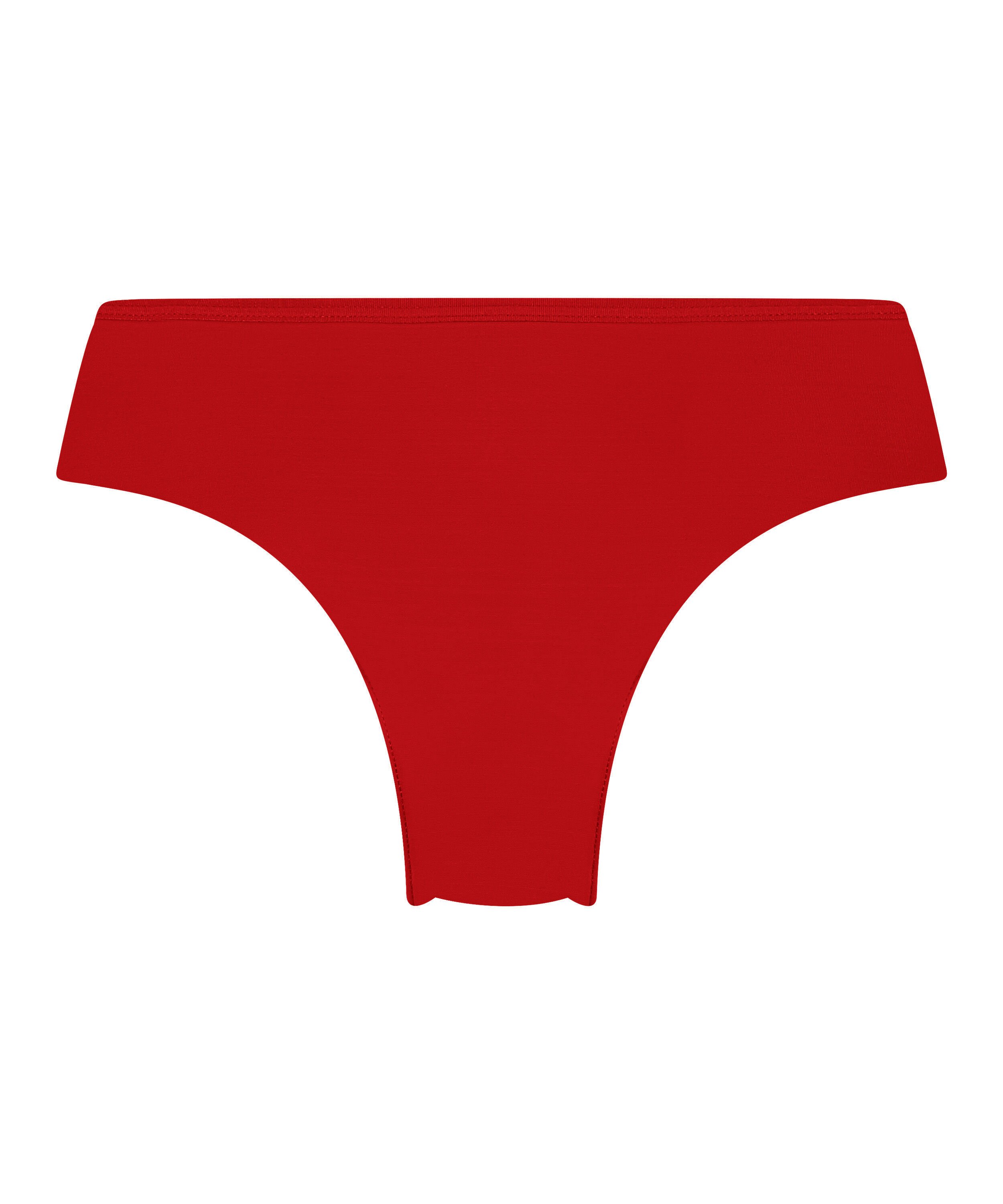 Brazyliany Lace Back, Czerwony