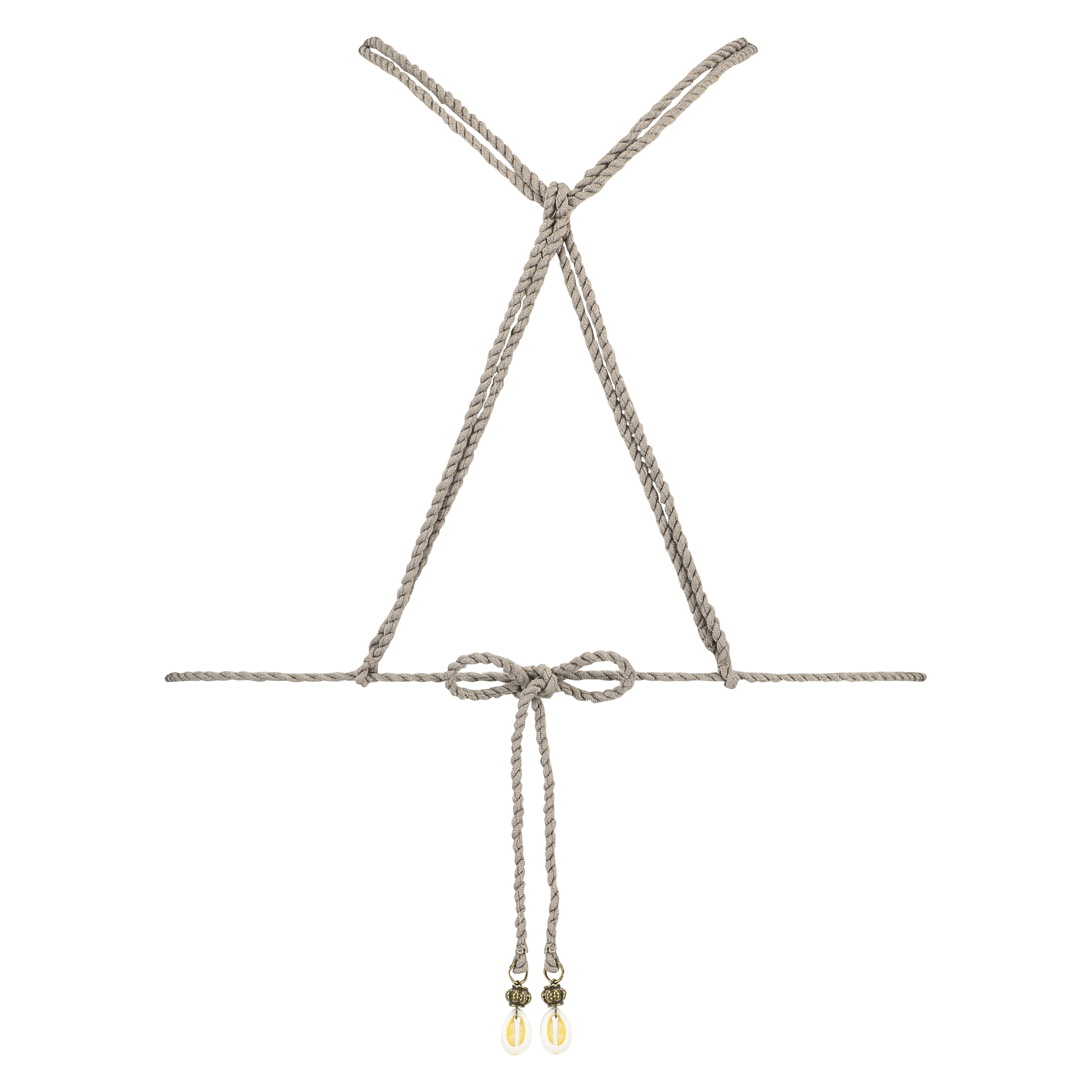 Alessandra triangle bikini top, Zielony, main