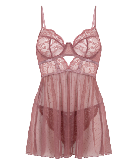 Babydoll Isabelle, R&oacute;żowy