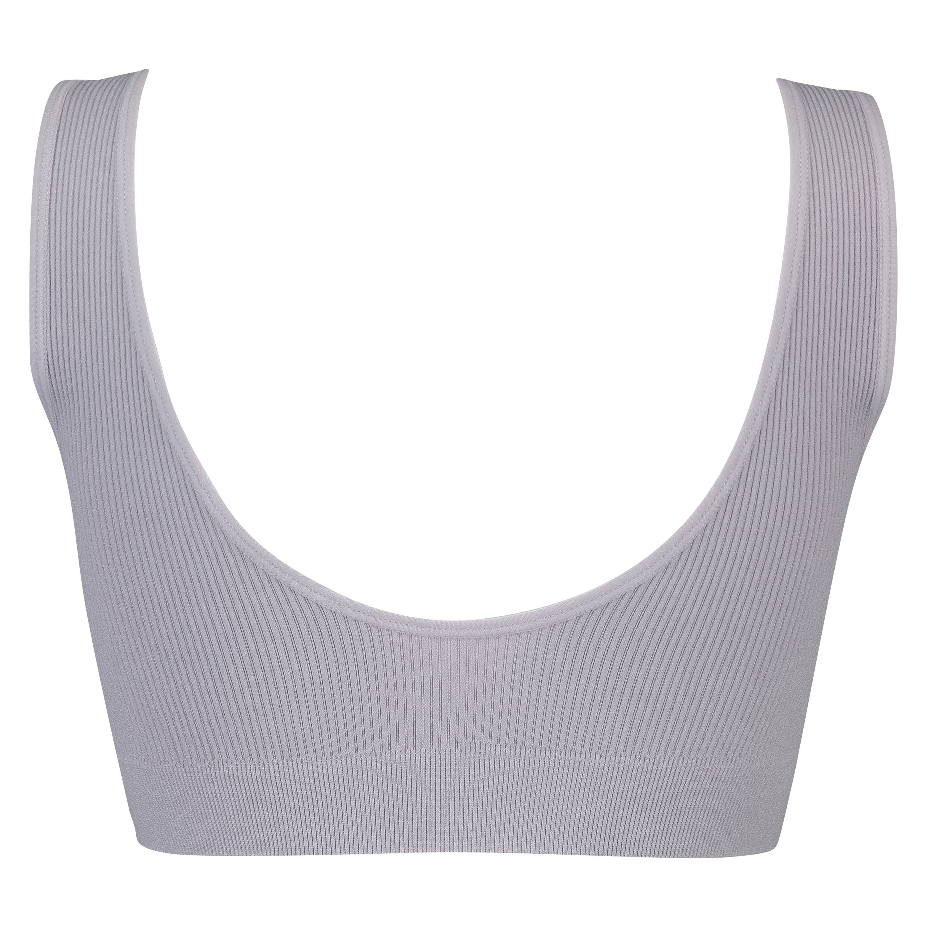 Seamless bralette, Szary, main