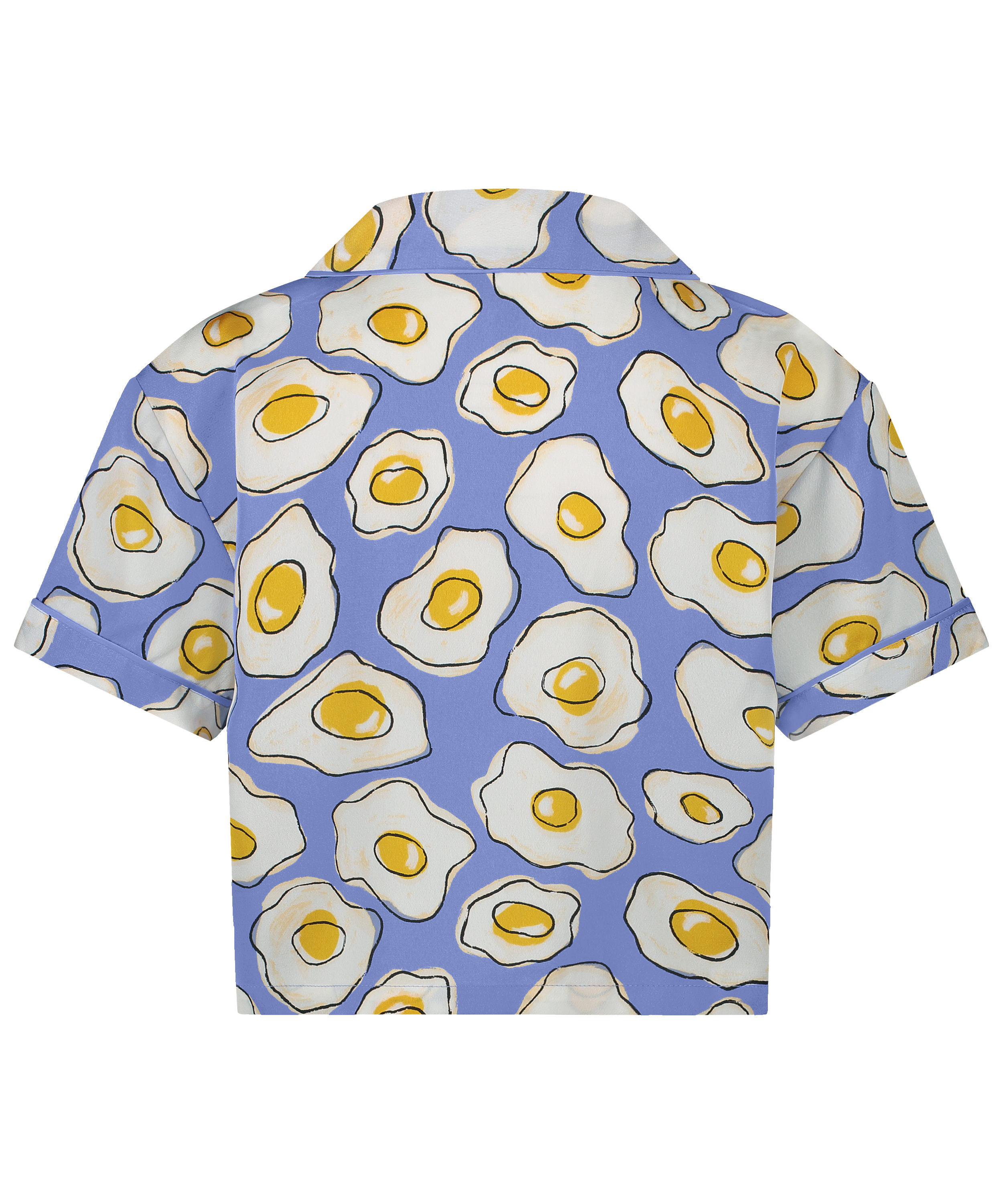 Satynowa narzutka Peppers z kr&oacute;tkim rękawem, Fioletowy, main