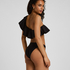 Figi Bikini Highleg Luxe, Czarny