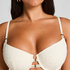 Crochet Bikini Top, Biały