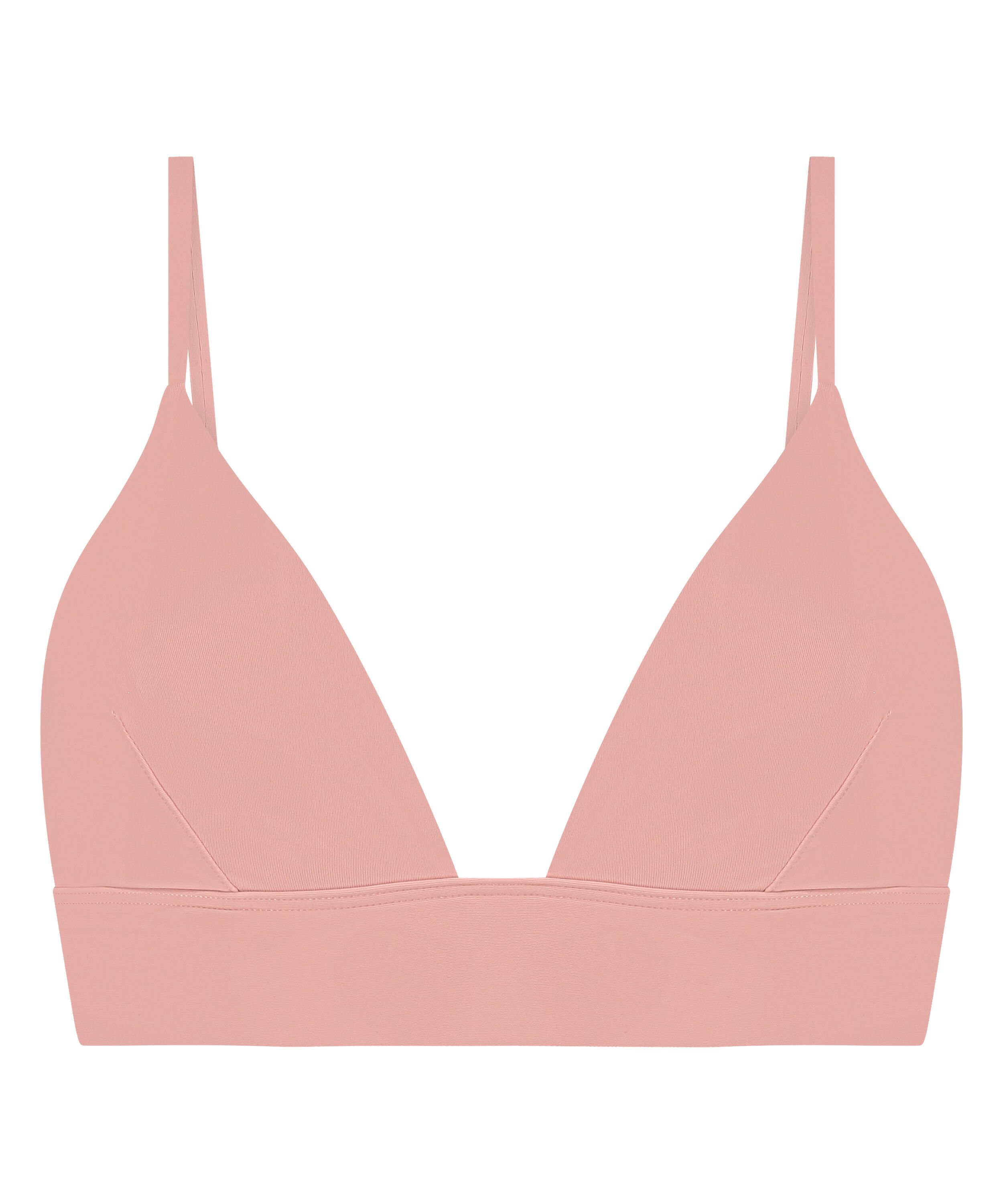 Tr&oacute;jkąt Bralette Smooth, R&oacute;żowy