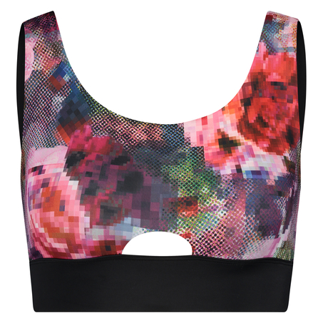 HKMX The Flex sports bra level 1, Czerwony