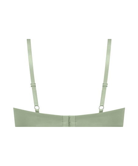 Biustonosz usztywniany z fiszbinami Lea, Zielony