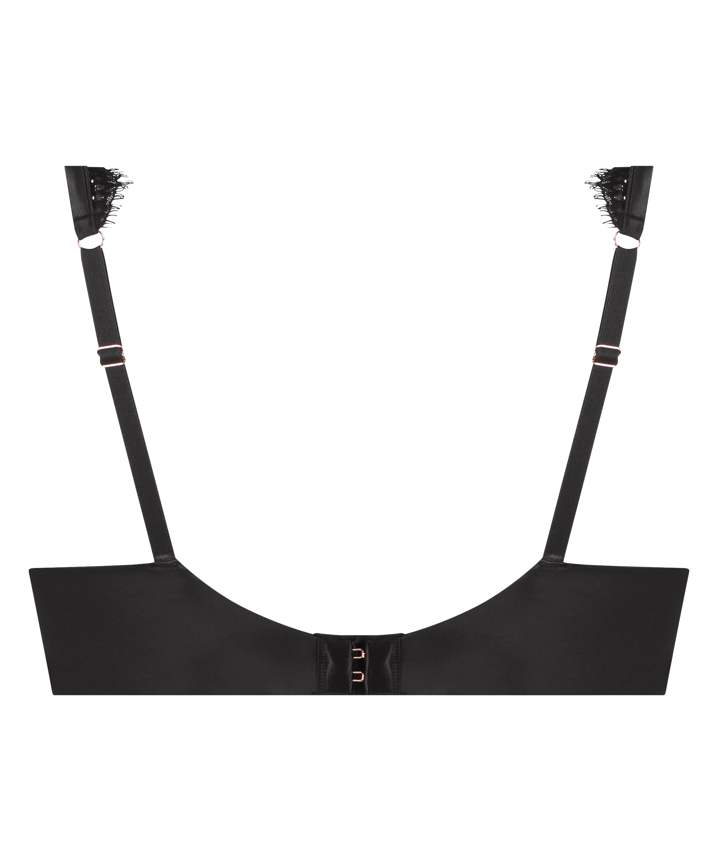 Nieusztywniany biustonosz z fiszbinami Chalice, Czarny, main