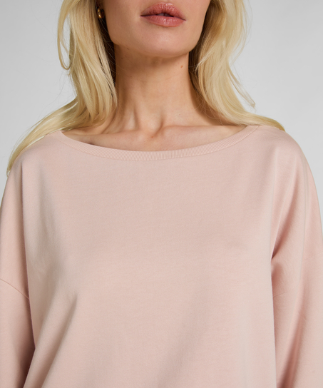 Boatneck Sweater Audrey, R&oacute;żowy