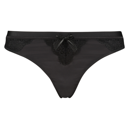 Jasmine thong, Czarny