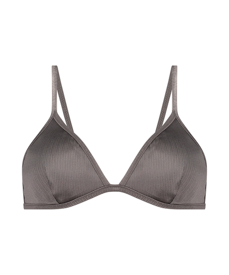 Tr&oacute;jkątna g&oacute;ra od bikini Luna, Szary