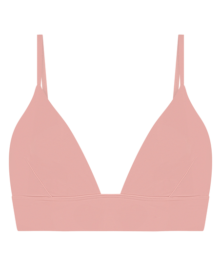 Tr&oacute;jkąt Bralette Smooth, R&oacute;żowy