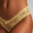 Brazyliany V-shape Mesh, Ż&oacute;łty