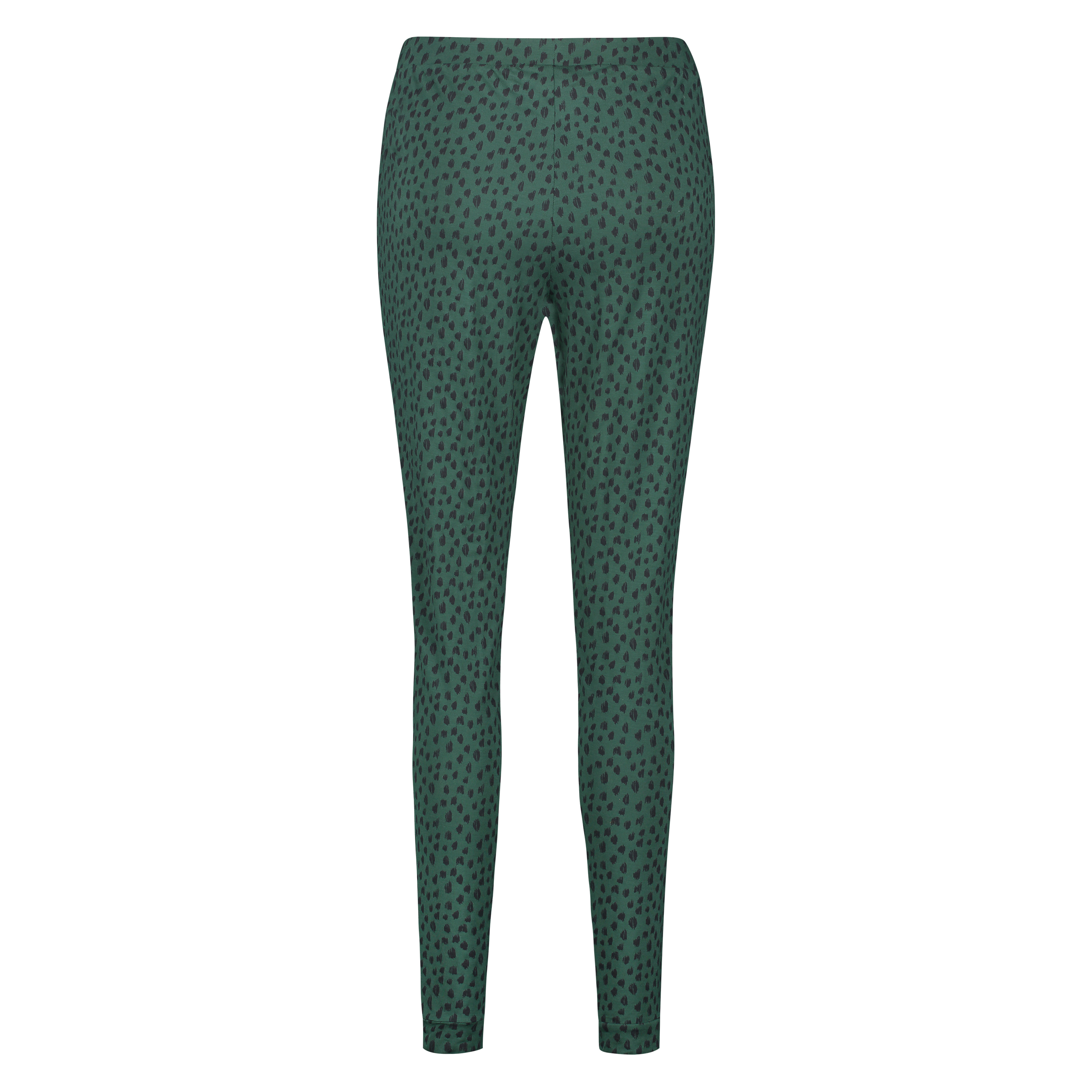 Loose-fitting Pajama Pants, Zielony, main