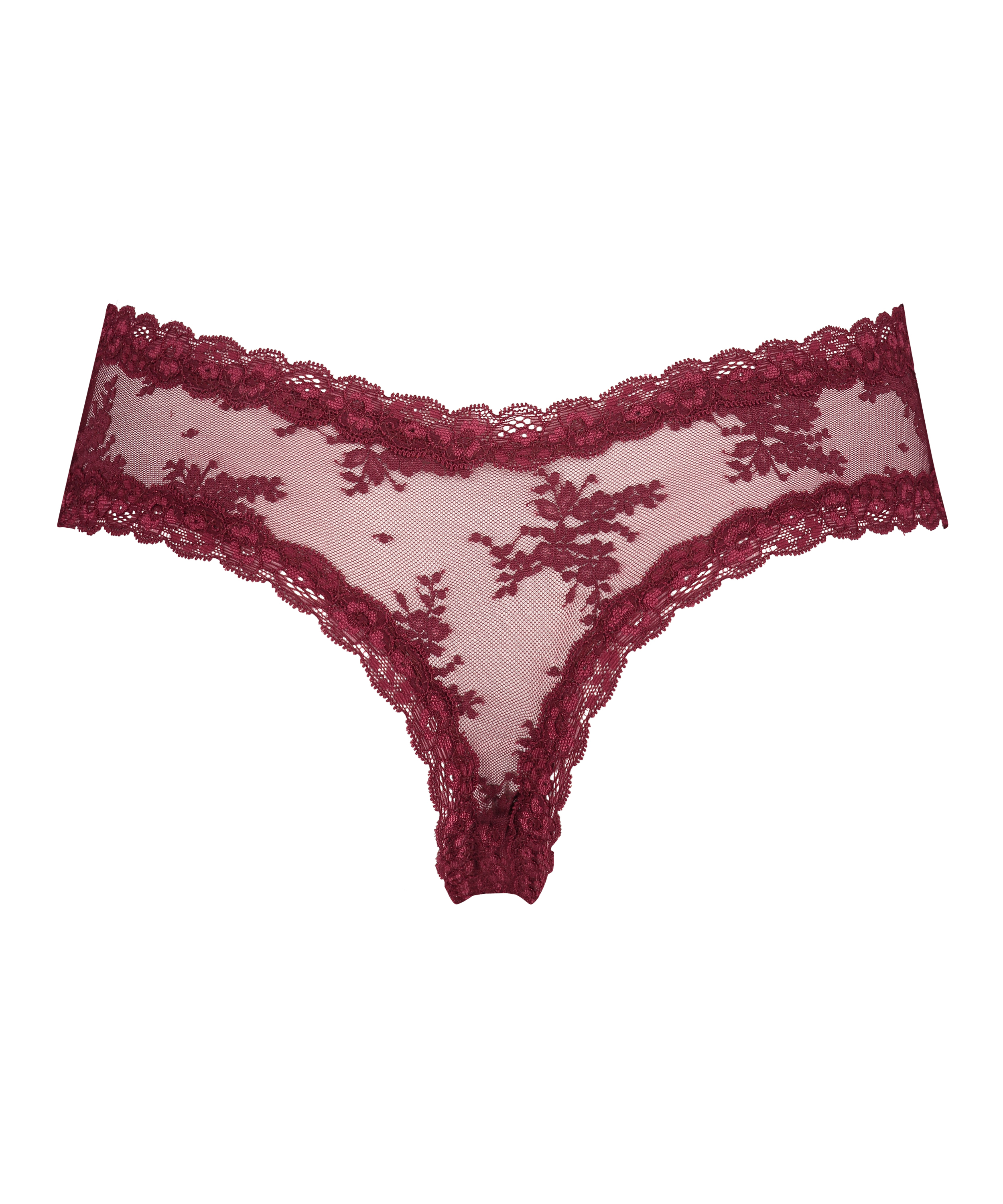 Brazyliany V-shape Mesh, Czerwony, main