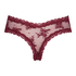 Brazyliany V-shape Mesh, Czerwony