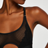 Duckie Bralette, Czarny