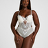 High Waisted Brazilian Miri, Biały
