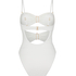 G&oacute;ra od Bikini Bandeau Crinkle, Biały