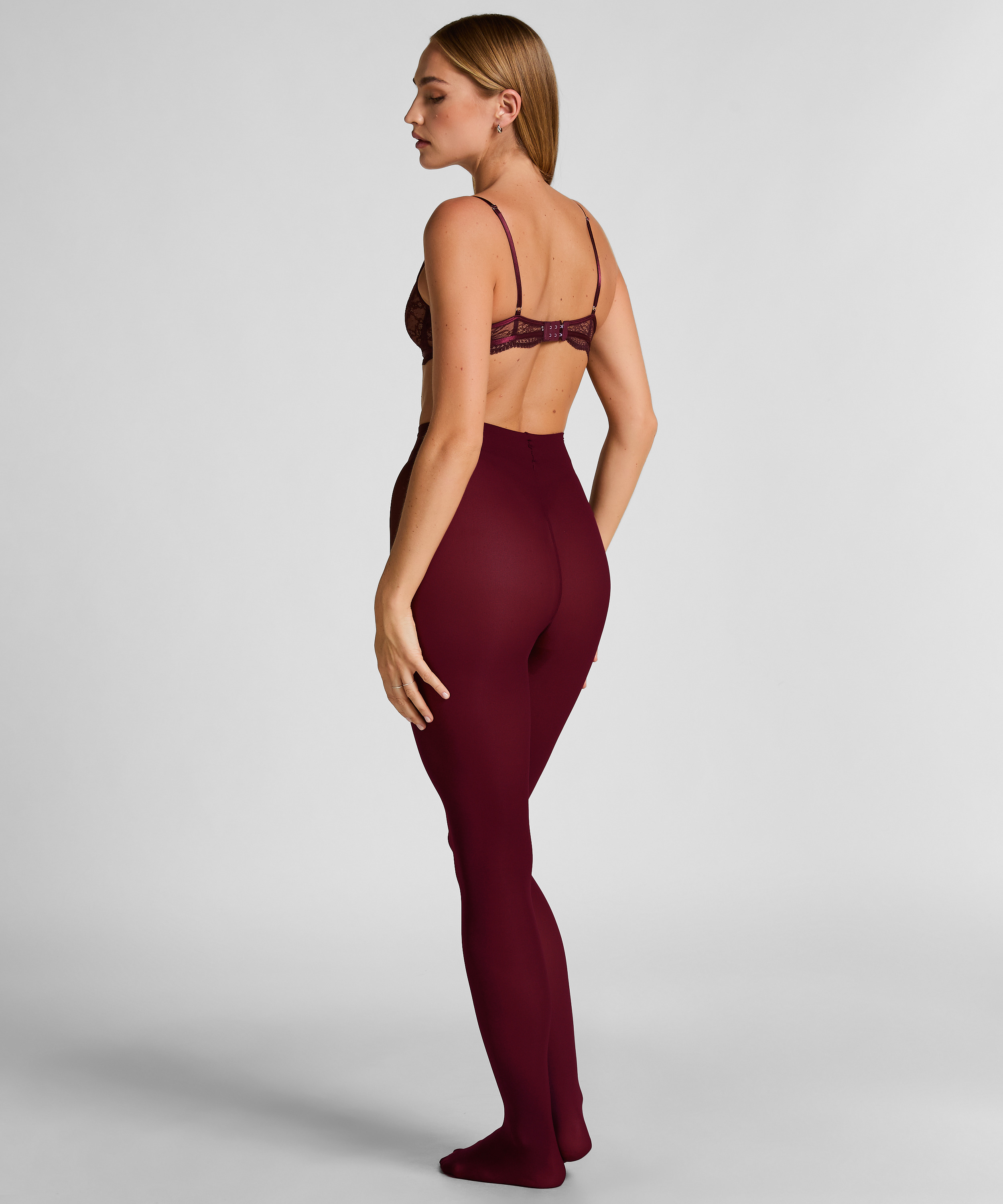 Rajstopy 50 Den Velvet Touch, Fioletowy, main