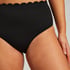 Majtki Bikini Rio Scallop, Czarny