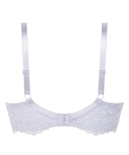 Biustonosz nieusztywniany z fiszbinami Daisy, Fioletowy