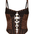 Bustier Quinn, Brązowy