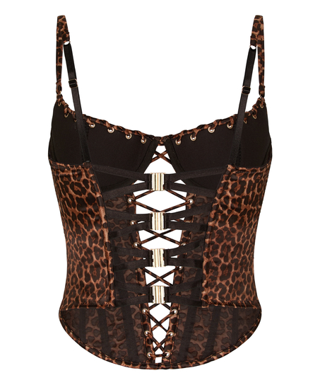 Bustier Quinn, Brązowy