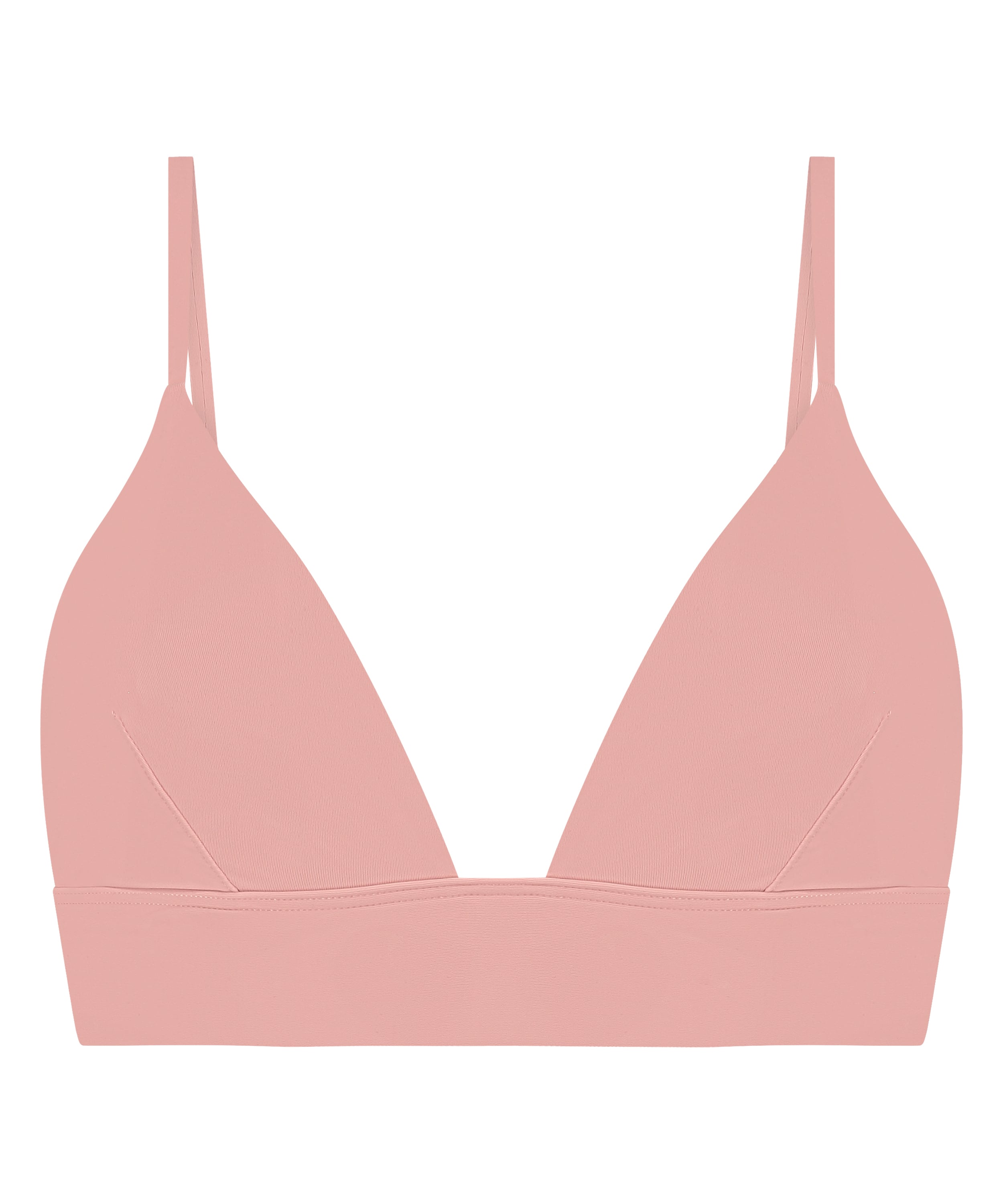 Tr&oacute;jkąt Bralette Smooth, R&oacute;żowy, main
