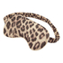 Maska na Oczy Leopard, Biały