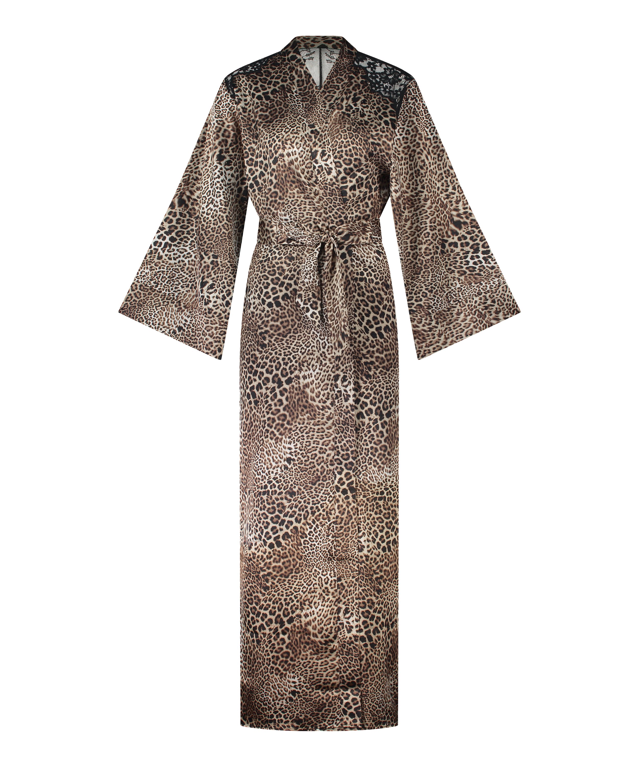 Kimono Leo Maya, Czarny, main