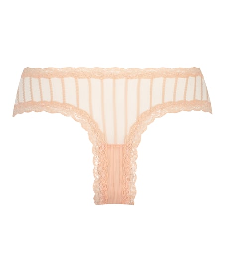 Brazyliany V-shape Mesh, Pomarańczowy