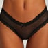 Brazyliany V-shape Mesh, Czarny