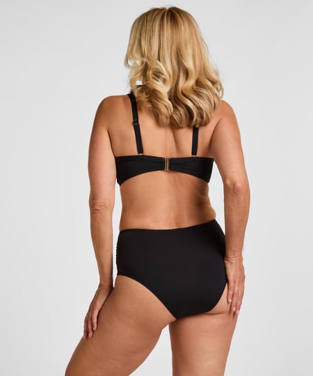 Biustonosz Bikini z Fiszbinami Bez Wyści&oacute;łki Luxe, Czarny