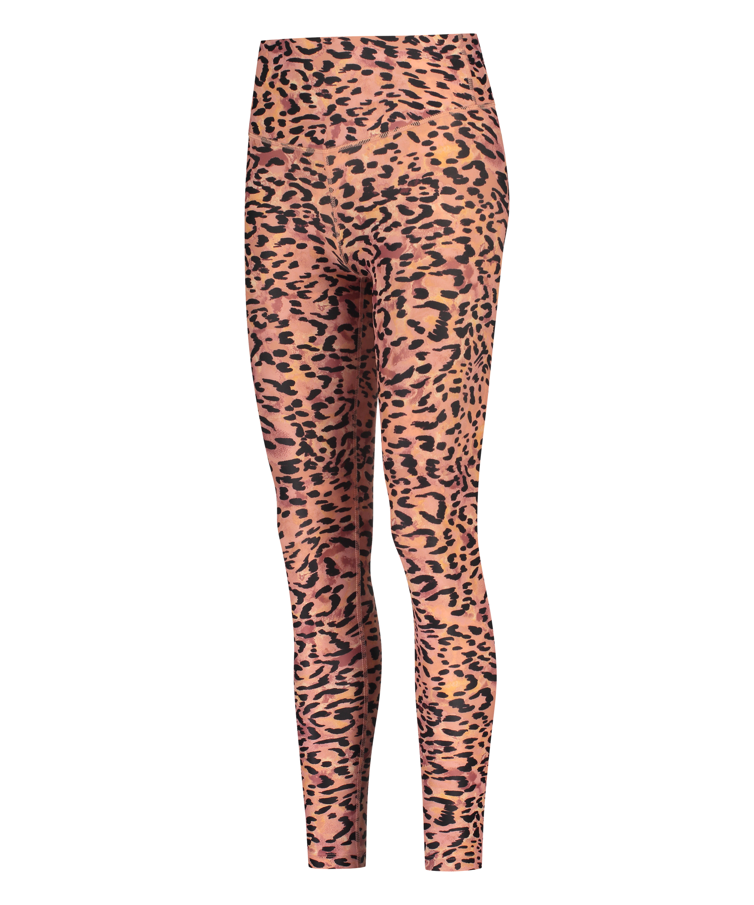 Sportowe legginsy z wysokim stanem HKMX, R&oacute;żowy, main