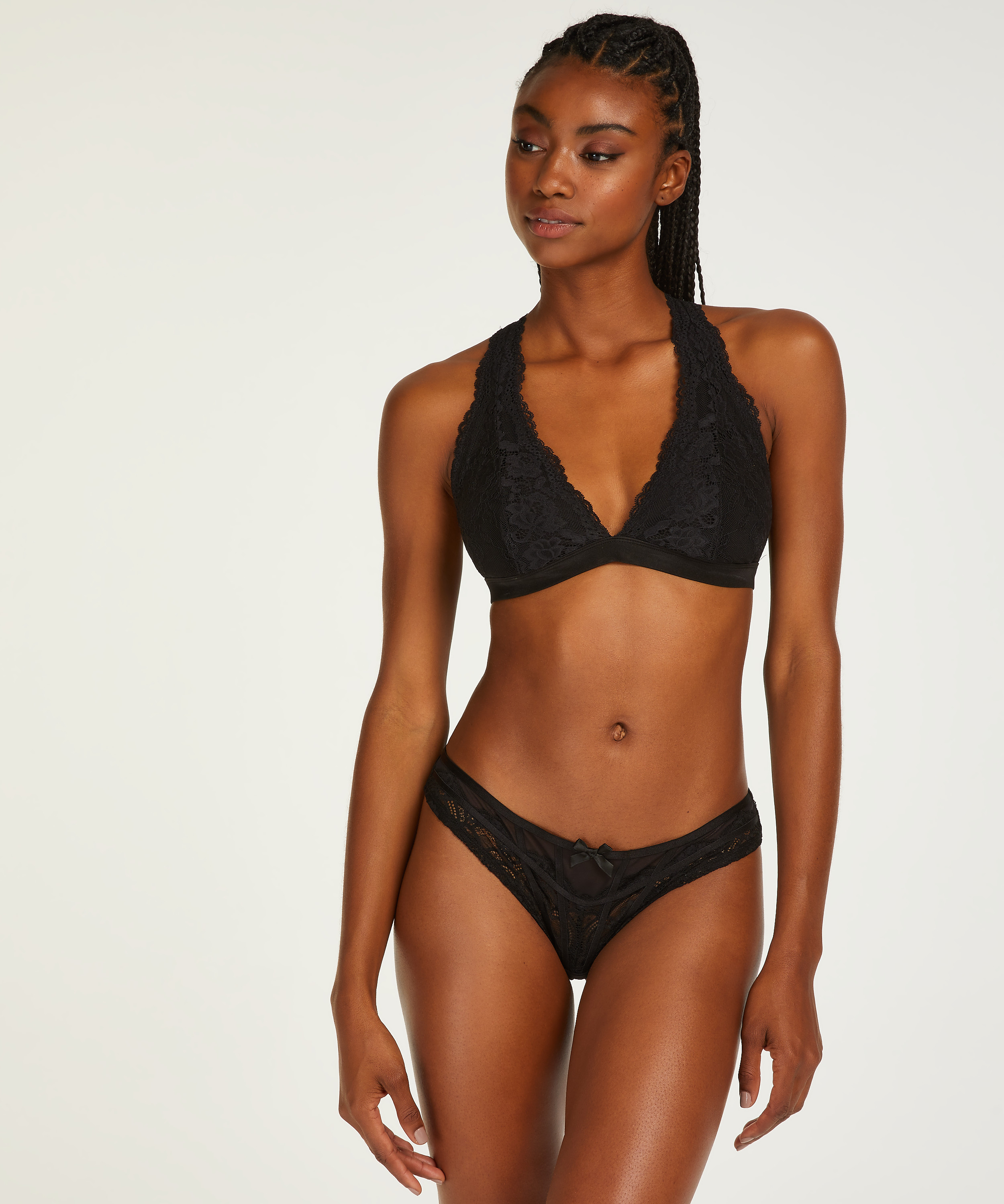 Brazyliany z wysokim wycięciem Arla, Czarny, main