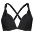 Usztywniona g&oacute;ra od bikini z fiszbinami Sunset Dreams - miseczki E+, Czarny