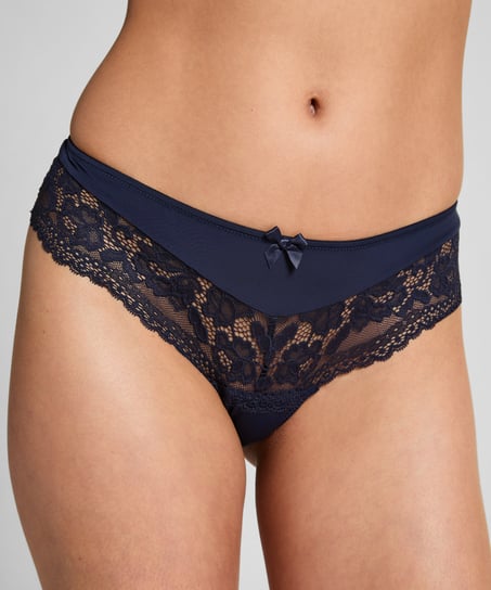 Szorty brazyliany Valencia, Niebieski